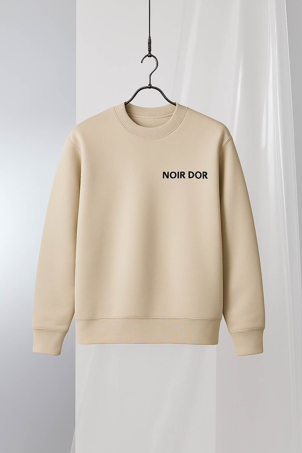 Preorder - Noir D`or Core Sweatshirt Beige