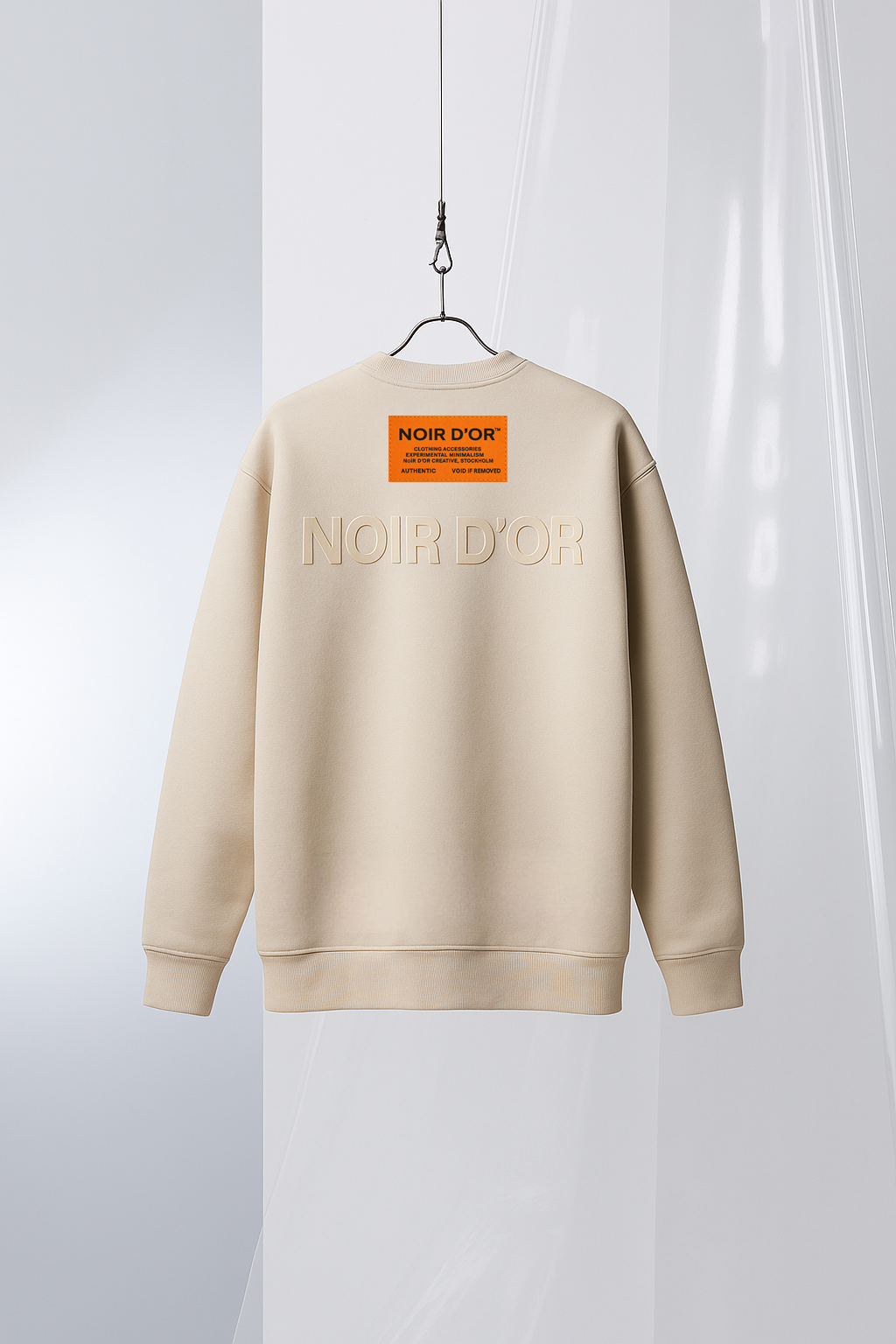 Preorder - Noir D`or Core Sweatshirt Beige