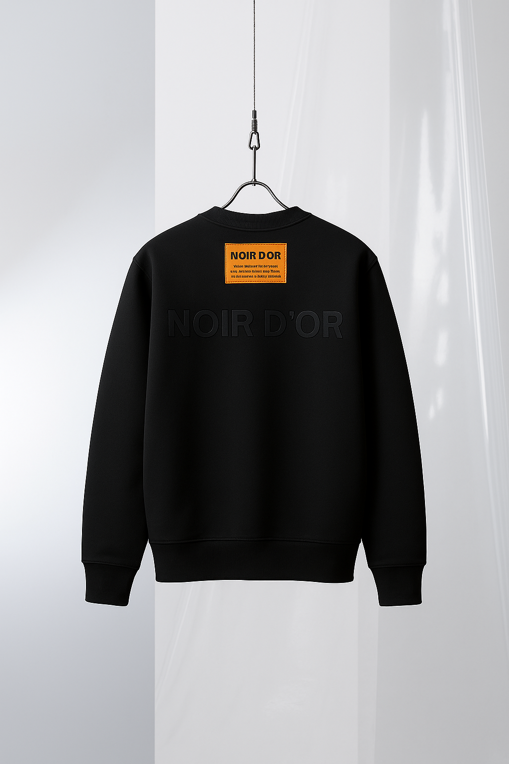 Preorder - Noir D'or Core Sweatshirt Black