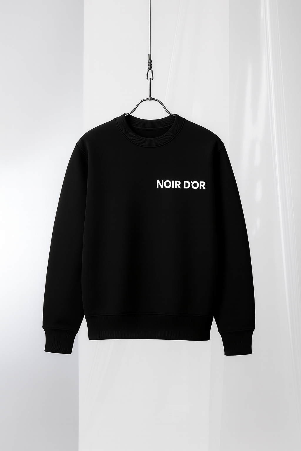 Preorder - Noir D'or Core Sweatshirt Black