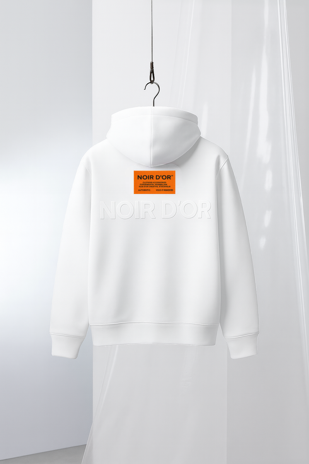 Preorder - Noir D'or Hoodie White